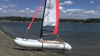 MINICAT 310  Sailing the inflatable catamaran [upl. by Alrep]