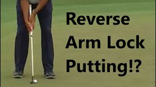 Reverse Arm Lock Putting  Pinhawk Deadbolt Putter Review [upl. by Reiche]