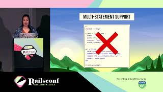 RailsConf 2023  Migrating Shopify’s Core Rails Monolith to Trilogy by Adrianna Chang [upl. by Ibbob]