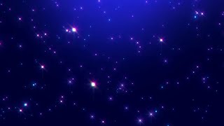 Aesthetic Glittering Star Effect Background Video Black Screen  Purple Blue Moving Stars  Free [upl. by Claman658]