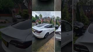 Tesla M3 rear windows tinting in Hampshire [upl. by Eirruc542]