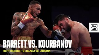 FIGHT HIGHLIGHTS  Zelfa Barrett vs Faroukh Kourbanov [upl. by Cheadle]