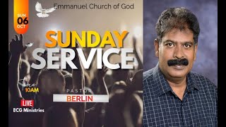 SUNDAY SERVICE  06 OCTOBER 2024  PRBERLIN JEBASINGH [upl. by Orual]