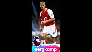 Iconic Goal  That Dennis Bergkamp goal against Newcastle [upl. by Yewed303]