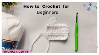 How to Crochet for Absolute Beginners 💫🌷 how to do double crochet 2 stitches together  CROCHET [upl. by Chute]