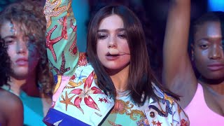 Dua Lipa  New Rules Live at The BRIT Awards 2018 [upl. by Sussman]