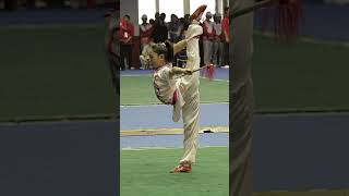 Teen Girl at the World Wushu Championships martialarts kungfu [upl. by Lachish234]