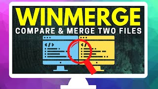 Winmerge  How to Install Compare Merge amp Resolve Two Text Files FREE Open Source Tool [upl. by Ynnel]