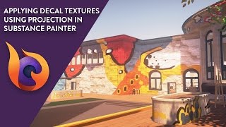 Applying Decal Textures Using Projection in Substance Painter  Tutorial  TimefireVR [upl. by Aniles]