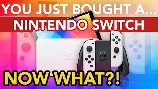 You Just Bought A Nintendo Switch User Guide [upl. by Ahseket]