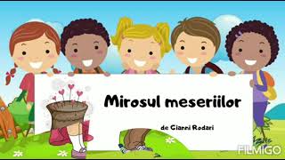 Mirosul meseriilor👨‍🔧👩‍🍳 de G Rodari poezie [upl. by Babita]