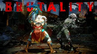 MK11 All Kotal Kahn Brutalities Fatalities Friendship Fatal Blow amp Ending [upl. by Townsend544]