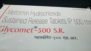 Glycomet 500 SR Tablet Review [upl. by Blasien]