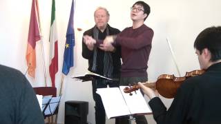 Conducting Masterclas M°Kenneth Kiesler 1622 dec2015Parte 2 [upl. by Zachery]