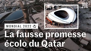 Coupe du monde de football 2022  ce que cachent les promesses écolo du Qatar [upl. by Jaquenette]