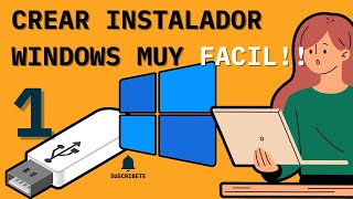 💻 Crear USB Booteable windows 10 u 11  Crear 💿 instalador windows 😁  2024 [upl. by Etrem]