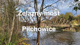 Żelazny most nad Bobrem Pilchowice Dolnośląskie Polska [upl. by Seymour]