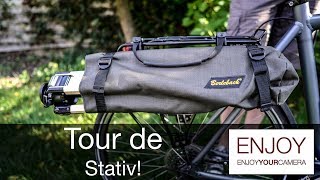 Berlebach Stativtasche Stative ganz einfach mit dem Fahrrad transportieren [upl. by Maryjo]