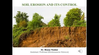 Soil Erosion and its Control [upl. by Emmalyn]