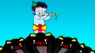 Bal Krishna Part 3  Lord Krishna Kills Kansa Animated English Story [upl. by Ardnak]