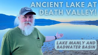 Ancient Lake Manly Reappears at Badwater Basin in Death Valley [upl. by Drageruaeb692]