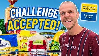 NEW Tesco Clubcard Challenge event  UK Weekly Grocery Haul [upl. by Yenttihw]