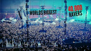 Amsterdam Worlds Biggest Techno Rave [upl. by Eimma308]