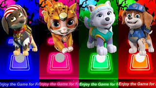 Paw Patrol 🆚 Paw Patrol Skye 🆚 Paw Patrol Mini 🆚 Paw Patrol Marshell Tiles Hop Best Edm Rush✅ [upl. by Dorehs]