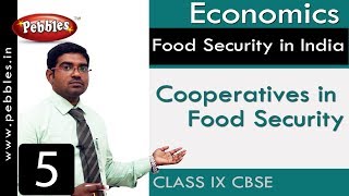 Cooperatives in Food Security  Food Security in India  Social  CBSE Syllabus  Class 9 [upl. by Nada744]