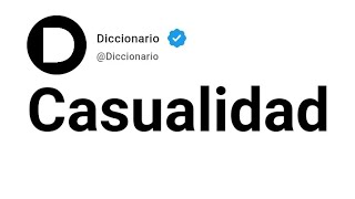 Casualidad Significado En Español [upl. by Undis]