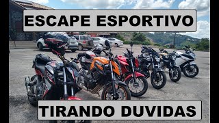 Escape Abafador Esportivo Estraga Danifica o Motor da Moto [upl. by Madid]