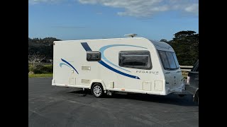 2011 Bailey Pegasus Genoa self contained off grid caravan for sale [upl. by Yelik]