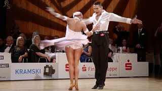 MariusAndrei Balan  Khrystyna Moshenska GER  GoldstadtPokal 2018  WDSF WO LAT  solo PD [upl. by Nyrol]