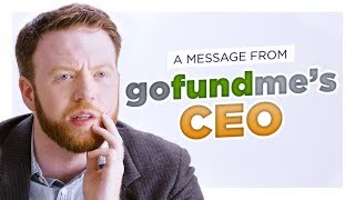 GoFundMe CEO We Could Use A Few Fun Ones [upl. by Atterys478]