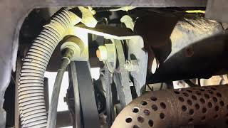 2008 Club Car Precedent  DS  Whining Noise When Cranking  Replacing the Belts [upl. by Aneahs560]