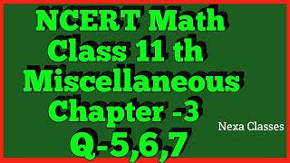 Trigonometric Functions Miscellaneous Q5Q6Q7 Class 11 Maths NCERT [upl. by Eniwtna]