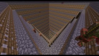 Minecraft Pigmen Gold TowerFarm v2 750Gold Nuggetshour [upl. by Etolas]