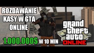 GTA 5 ONLINE  ROZDAJE KASE NA PS4 [upl. by Ativ]