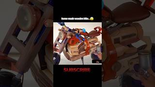 Wooden stylish Bike shorts car youtubeshorts comedy funny gojo4x1m [upl. by Dleifyar]