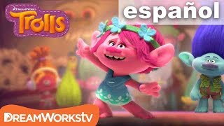 Clip oficial de quotCant Stop The Feelingquot  TROLLS DreamWorksTVEspanol [upl. by Shem]