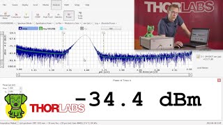 Thorlabs OSA Software Tutorial Part 4  Measuring Optical Input Power [upl. by Christye]