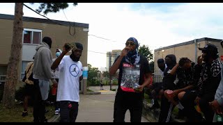 OKBrazy x OuvyOuu  Stackin N Trappin Official Video royreels [upl. by Ardnekahs]