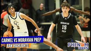 Highlights Eli Ellis goes for 34pts for Moravian Prep while 24 Kameron Taylor puts on a show [upl. by Codel]