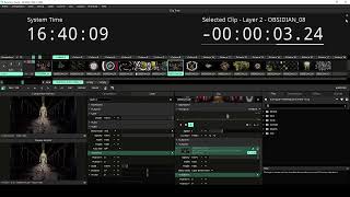 Resolume 713 Release Video SMPTE Panel  Clip Time Slice Transform and more [upl. by Garett225]