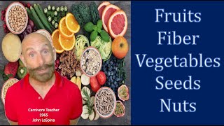 Dispelling Nutrition Myths Bioavailability of Fruit Fiber Nuts Seeds and Vegetables myths [upl. by Eirek]