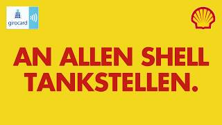 Jetzt girocard kontaktlos an allen Shell Tankstellen [upl. by Yelats]