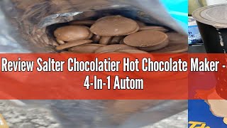 Review Salter Chocolatier Hot Chocolate Maker  4In1 Automatic Milk Frother Hot amp Cold Milk Heate [upl. by Cohn]