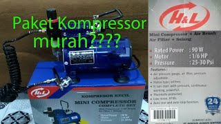 Review Mini Compressor set HampL 90W [upl. by Intihw762]