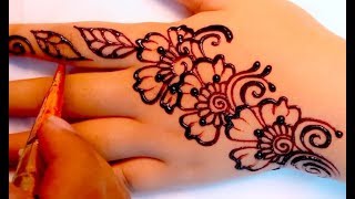 ᴴᴰ Henna Tangan Simple [upl. by Rogerson]