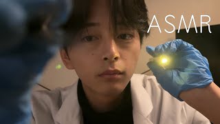 理系大学生［ASMR］目の検査。病院ロールプレイ。Eye examination 눈 검사 [upl. by Gniy]